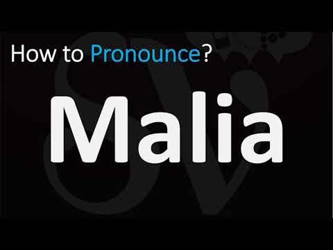 How to Pronounce Malia? (CORRECTLY)