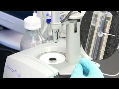 MicroCal ITC200 - Installing a titration syringe