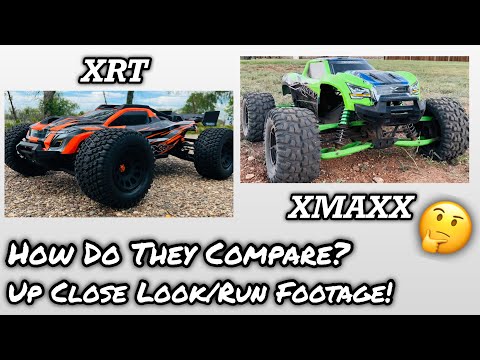 Traxxas Xmaxx and XRT -How do these two compare?