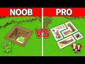 Mikey Family JJ Family NOOB Vs PRO Underground House Build Challenge In Minecraft Maizen