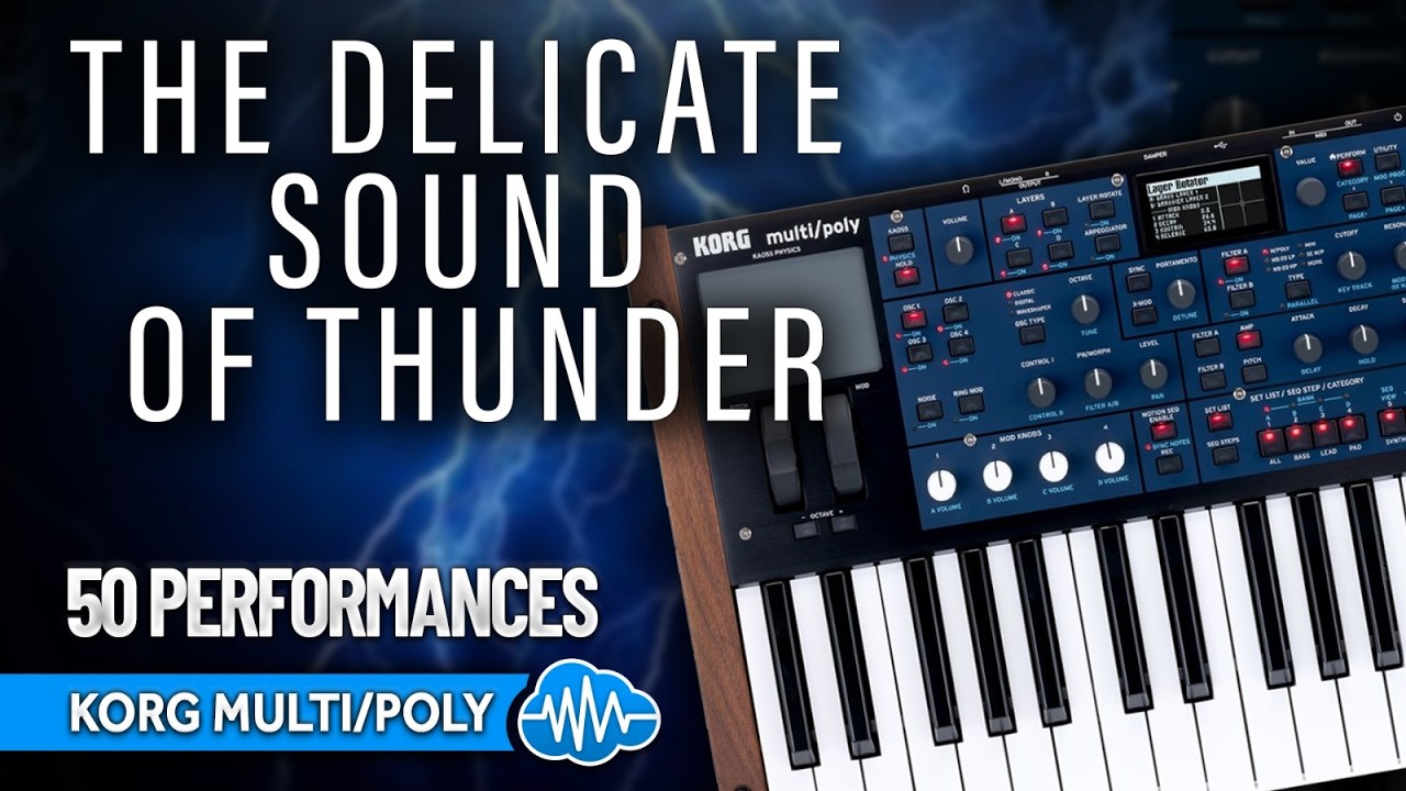 SCL347 - Monster Pack V2 - Korg Multi/Poly - Video Preview 6