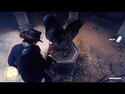 Red Dead Redemption 2 Strange Statues Combination 3 Gold Bars Early