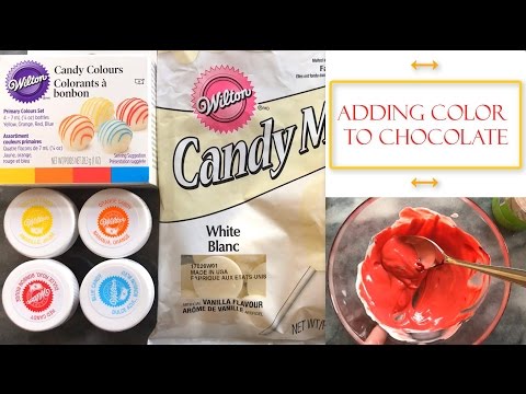 How to Color Chocolate | Simple Tips