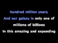 The Galaxy Song Karaoke 