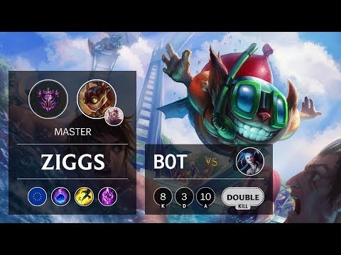 Ziggs Bot vs Jinx - EUW Master Patch 9.7