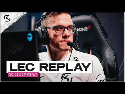 REPLAY: SK vs OG, S04 & MAD Voice Comms | SK LEC SUMMER W1