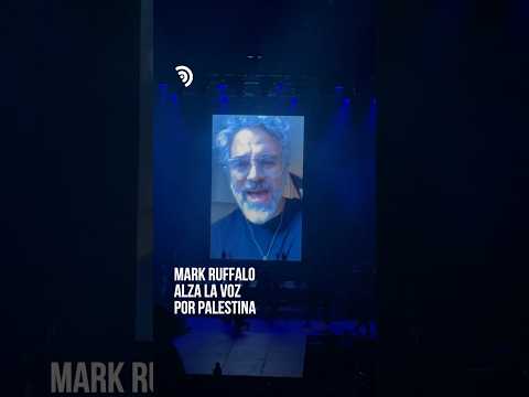 Mark Ruffalo alza la voz por Palestina 🇵🇸👏