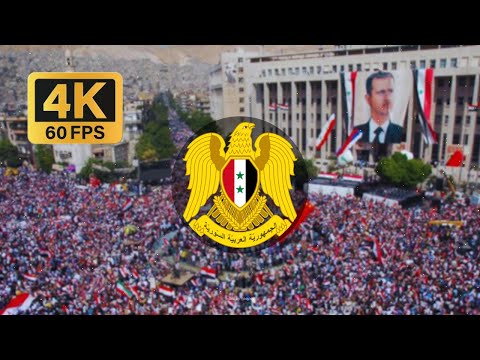 Rami Kazour - God, Syria and Bashar! (Lyrics) (Subtitles) (4K)