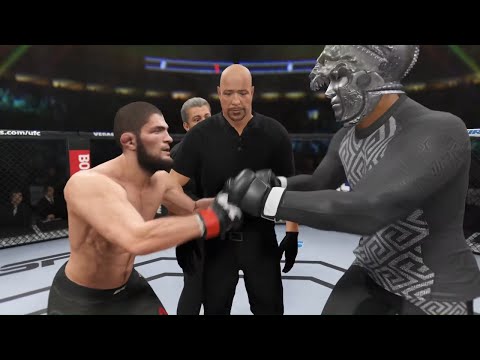 UFC 4 - Khabib vs. Grey Gladiator - Eagle Fights 🦅
