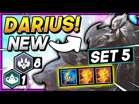 *NEW 8 NIGHTBRINGER GOD DARIUS!* - TFT SET 5 Teamfight Tactics BEST Comp Build Strategy Gameplay