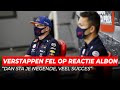 Max Verstappen fel op reactie Albon: "Dan sta je negende, veel succes" | GPFans Race Day #12