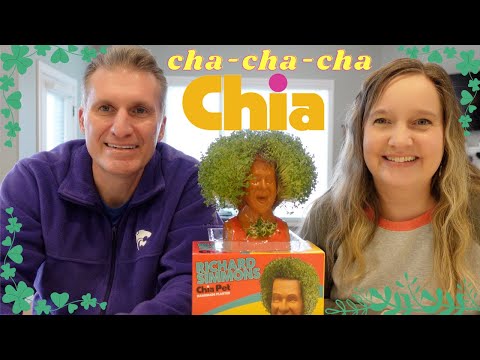 Richard Simmons Chia Pet 🌳 2 Week Time Lapse & Growing Tips!