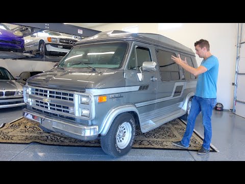 I Bought The Greatest Luxury Vehicle of the 1980's! Chevy G20 Conversion Van