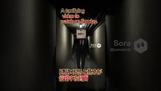 A terrifying video to watch on Sunday.　日曜に見ると怖さが倍増する動画 #ai