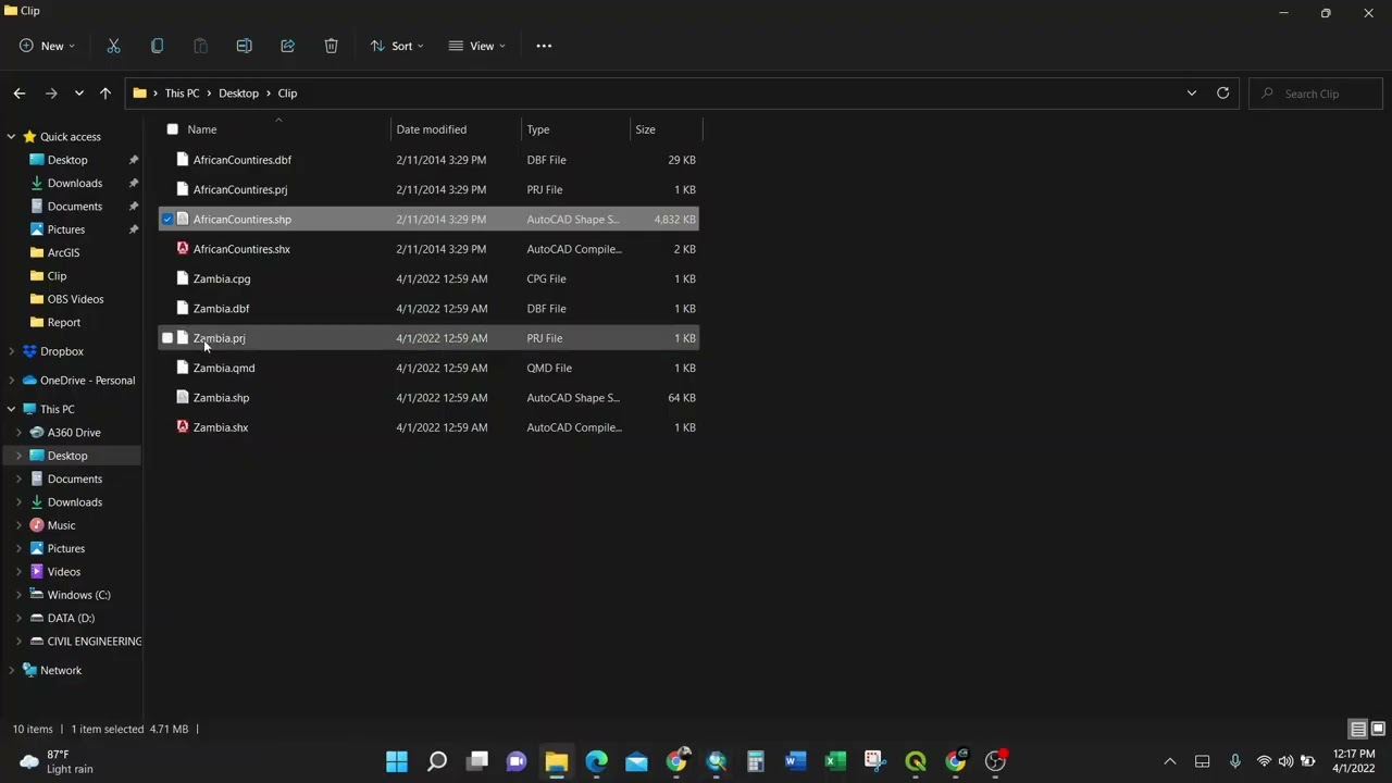 Clipping using Python Script for ArcGIS