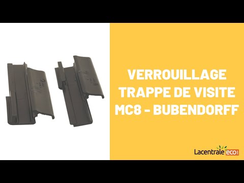Verrouillage Trappe de visite MC8 - Bubendorff