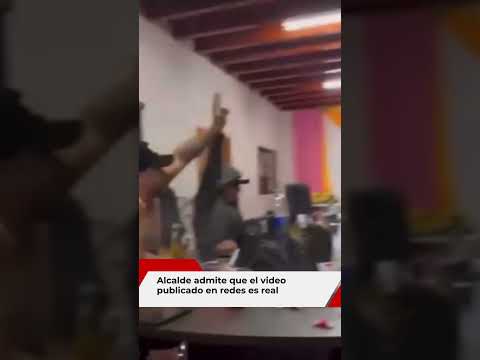 Alcalde con presuntas bebidas alcohólicas en palacio municipal
