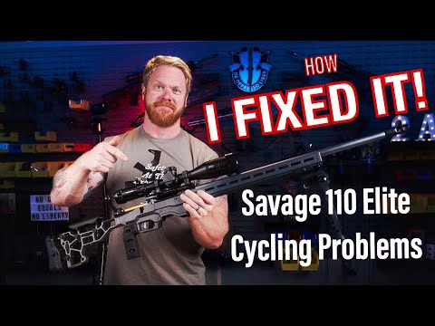Savage 110 Elite 6.5 Creedmoor FIXED! Step By Step How to Get Your 110 to Cycle Properly.
