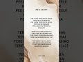 PEE LOON Lyrics