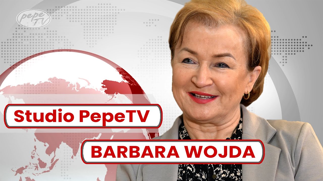 Studio PepeTV, gość Barbara Wojda z Belgi.