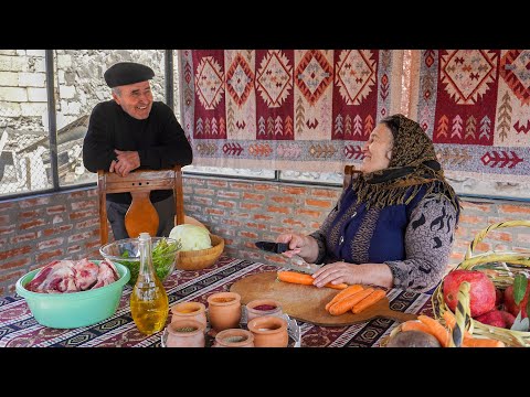 Cooking Famous Ukrainian Soup BORSCHT in the Village House! Incredibly Delicious BEEF Soup!
