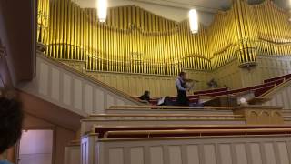 Andrew Race Johnson plays Meditation (Thais) in the Logan Tabernacle