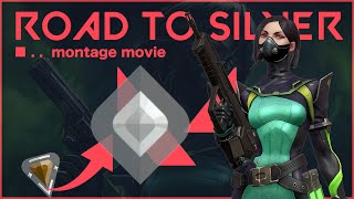 【VALORANT】BRONZE→SILVER初到達までのmontage
