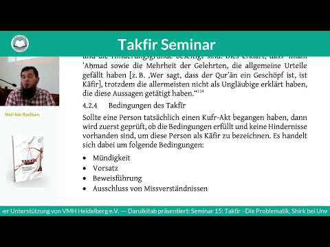 Neil Bin Radhan - Warum sollte man überhaupt über das Thema Takfir lernen？