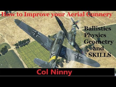 (44) IL-2 How to Improve your Aerial Gunnery Skills