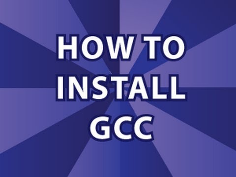 comment installer gcc