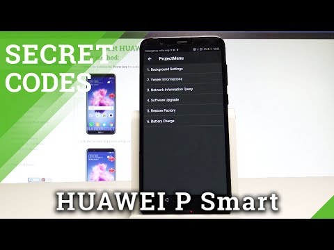 How to Enter Project Menu in HUAWEI P Smart - Service Mode |HardReset.Info