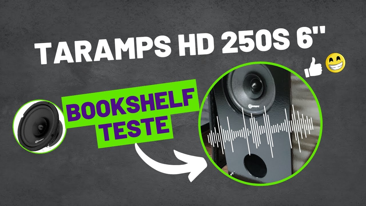 Veja o Resultado! Taramps HD 250s 6 Polegadas #hometheater #hifiaudio #music