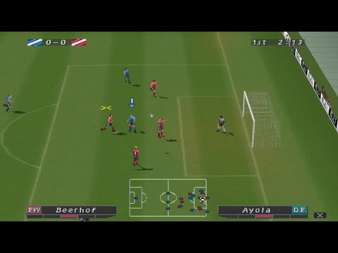 ISS Pro Evolution Gameplay AllStar Match (PSX)