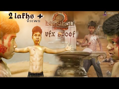 Bahubali 2 | The Conclusion | Fight VFX SPOOF | Re- creation | JOSH CREATIONS