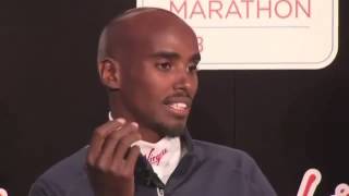Mo Farah shows solidarity with Boston Marathon victims ahead of London race