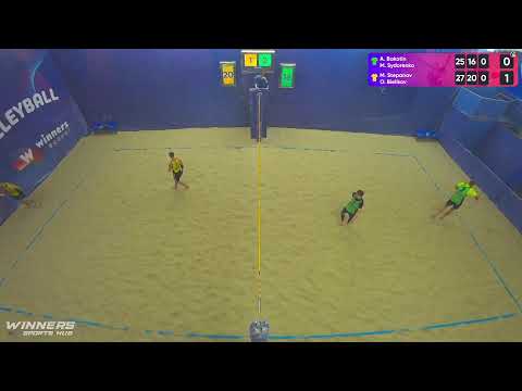 23:20 A. Bakotin / M. Sydorenko - M. Stepanov / O. Bielikov 22.04.2023 | Winners Beach Volleyball