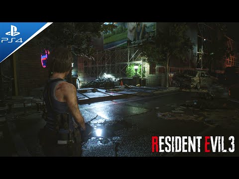 Resident Evil 3 Remake - Ps4 Slim Gameplay 60FPS