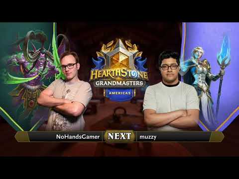 NoHandsGamer vs muzzy | 2021 Hearthstone Grandmasters Americas | Decider | Season 1 | Playoffs