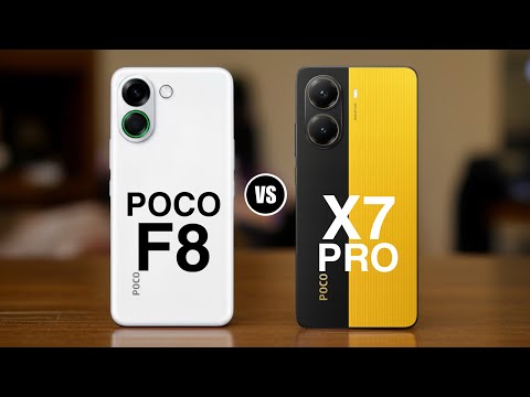 Poco F8 vs Poco X7 Pro
