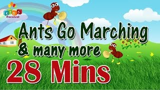 Ants Go Marching &amp; More || Top 20 Most Popular Nursery Rhymes Collection