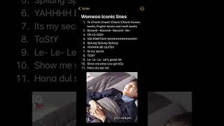 Download lagu wonwoo iconic lines mp3