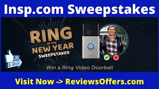 Insp Sweepstakes - Win Ring Video Doorbell #Sweepstakes
