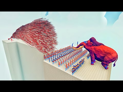 100x TRIBAL ARMY vs EVERY GOD - Totally Accurate Battle Simulator TABS