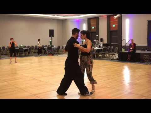 Christian Marquez & Virginia Gomez Stage Tango Class Demo @ Nora's Tango Week 2017 July 2