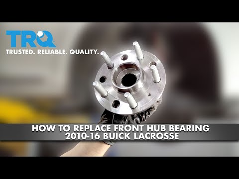 How To Replace Front Hub Bearing 2010-16 Buick LaCrosse