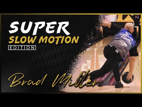 Brad Miller Super Slow Motion Bowling Release (So Smooth!)