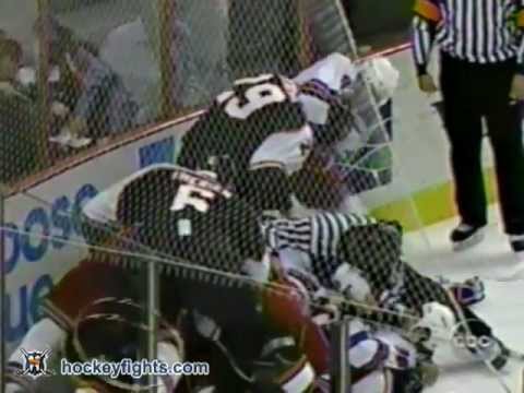 Matthew Barnaby vs Donald Brashear