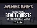 How To Add QUESTS To Your Minecraft Server (BeautyQuests Tutorial)
