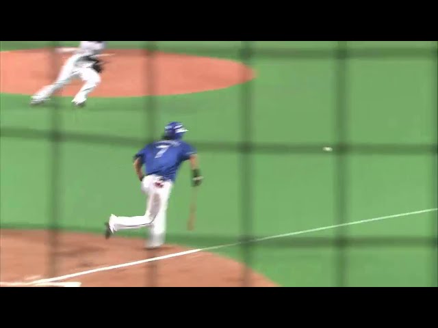 7回表 ベイスターズ・石川 絶妙なセーフティバント!! ファイターズ守備陣翻弄される... 2014/5/23 F-DB