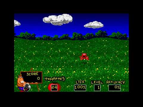 Menacer 6-Game Cartridge Gameplay (Genesis)